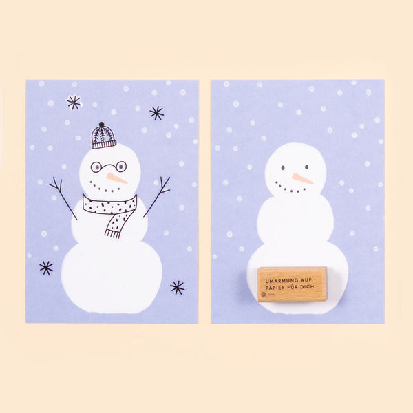 Schneemenschen gestalten