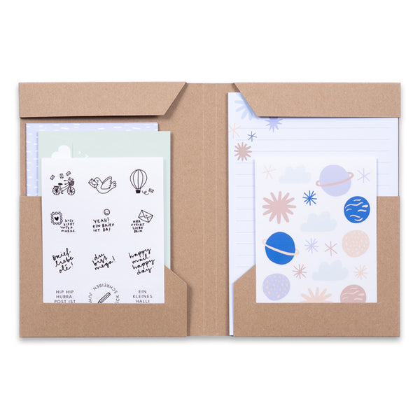 Brieffreude Sterne | Briefpapier im Set