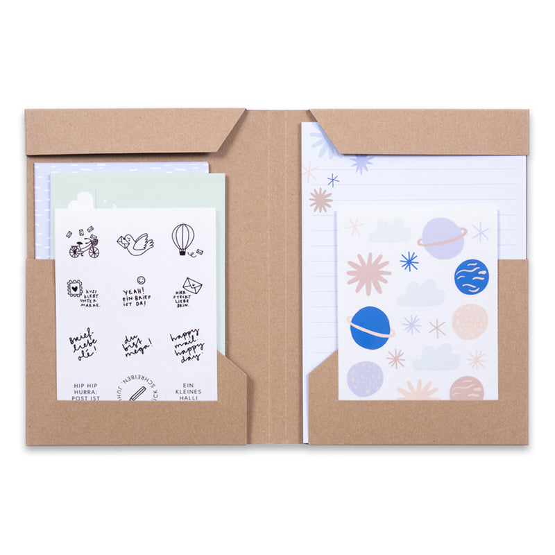 Brieffreude Sterne | Briefpapier im Set