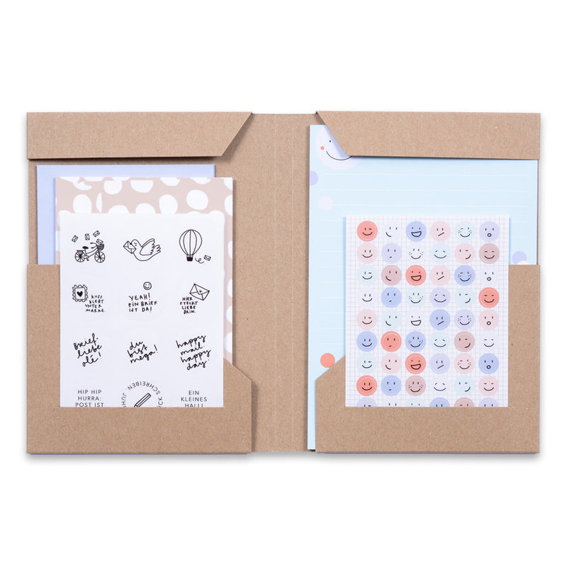 Brieffreude Smiley | Briefpapier im Set