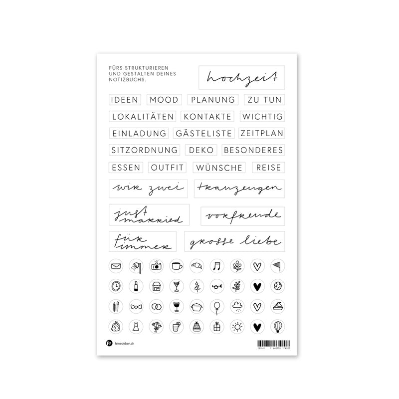 Henning | Stickerbogen