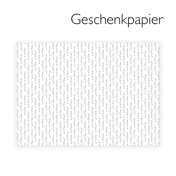 Salih | Geschenkpapier Matt