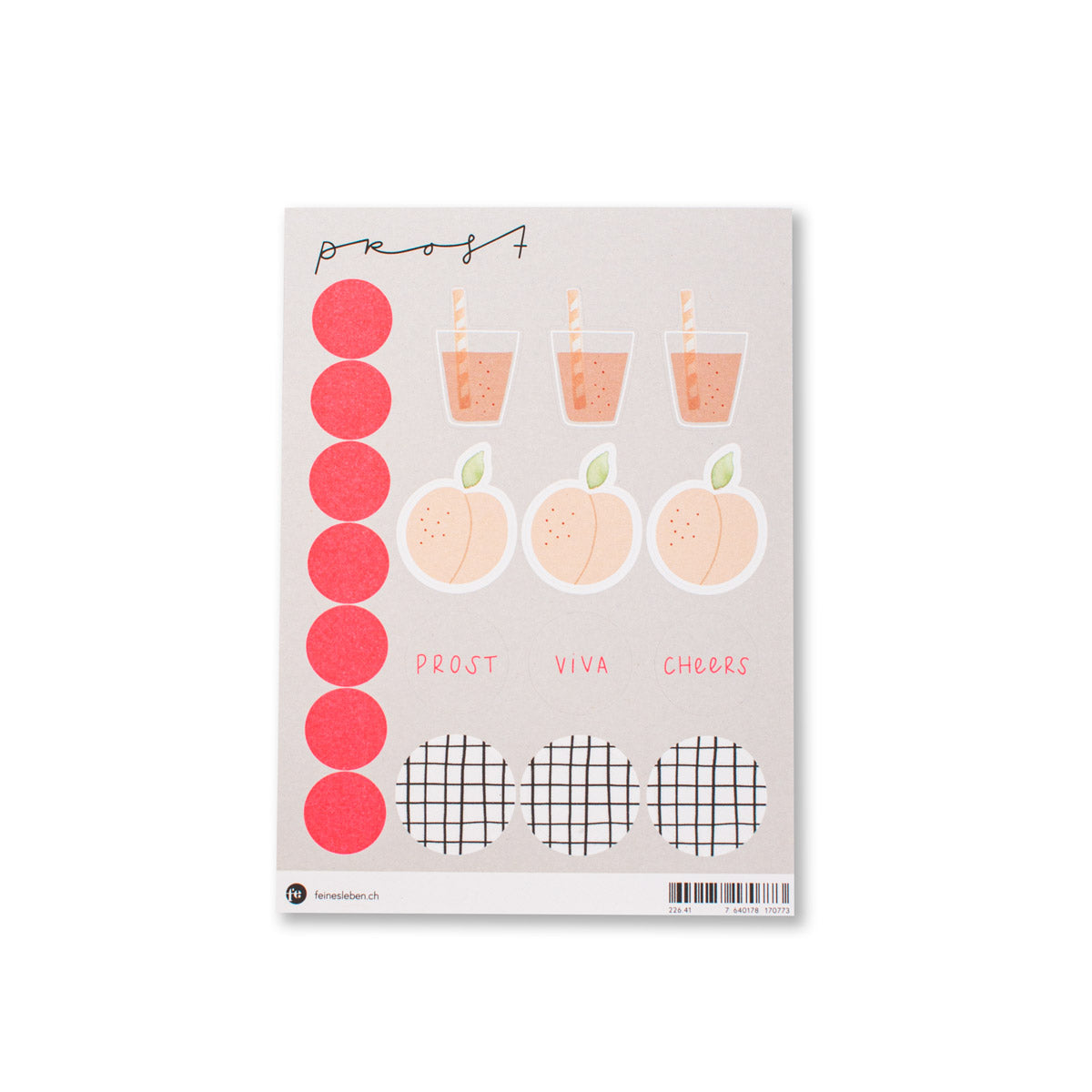 Enna | Stickerbogen – feines