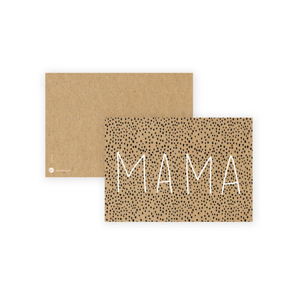 Mama | Midi-Karte Muskat